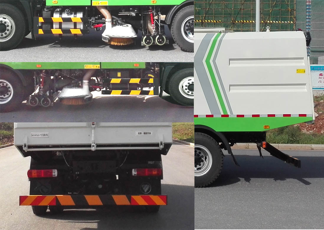 福田牌BJ5184TSLE6-H2掃路車(chē)公告圖片