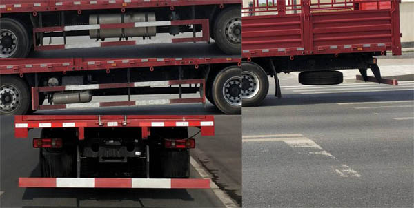 東風(fēng)牌DFV5243CCYGP6D1倉柵式運輸車公告圖片