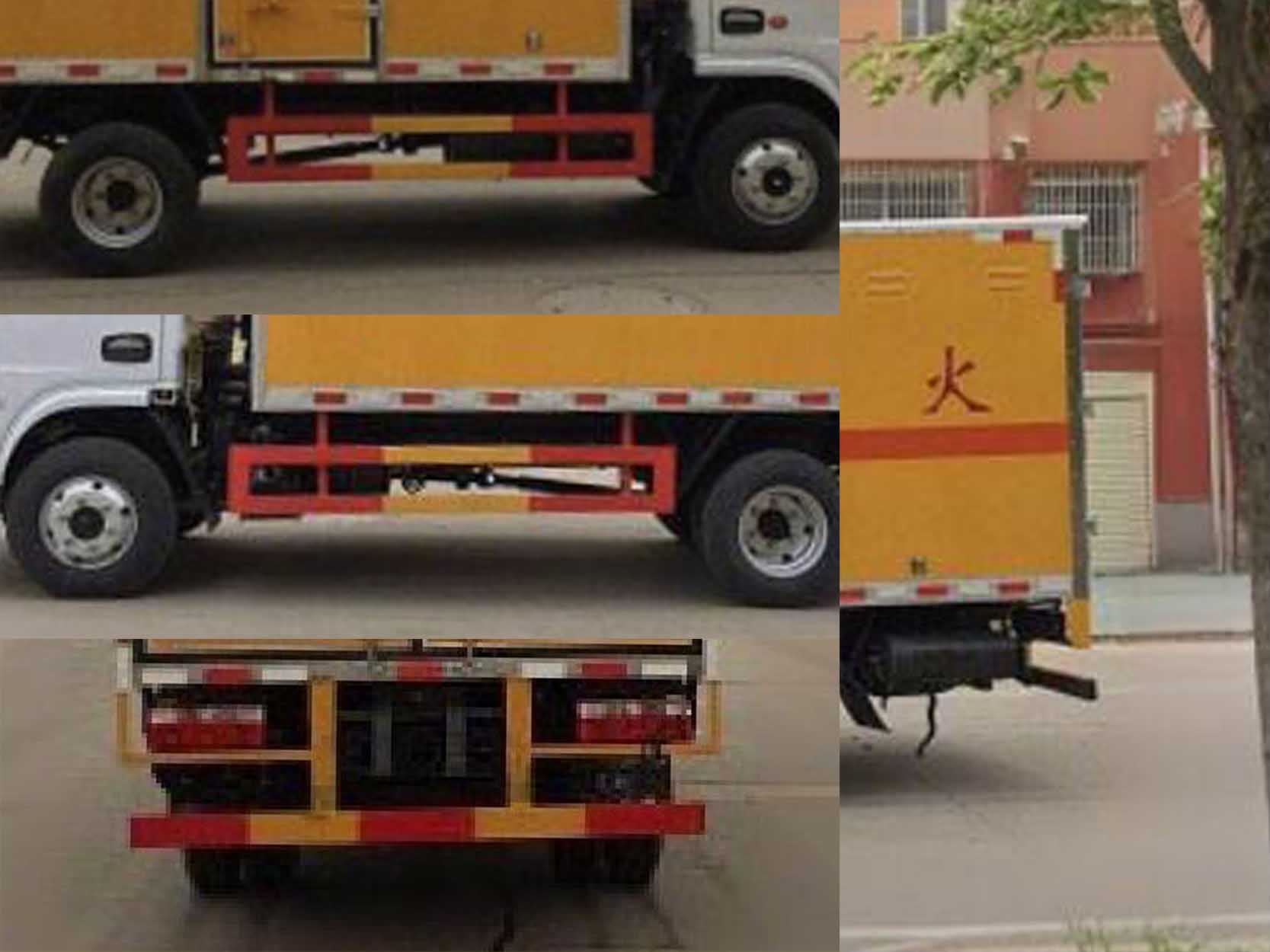 程力威牌CLW5040XQYE6爆破器材運(yùn)輸車公告圖片