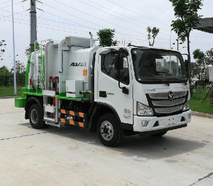福田牌BJ5084TCAE6-H1餐廚垃圾車(chē)公告圖片