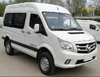 福田牌BJ5048XYB-E1運(yùn)兵車