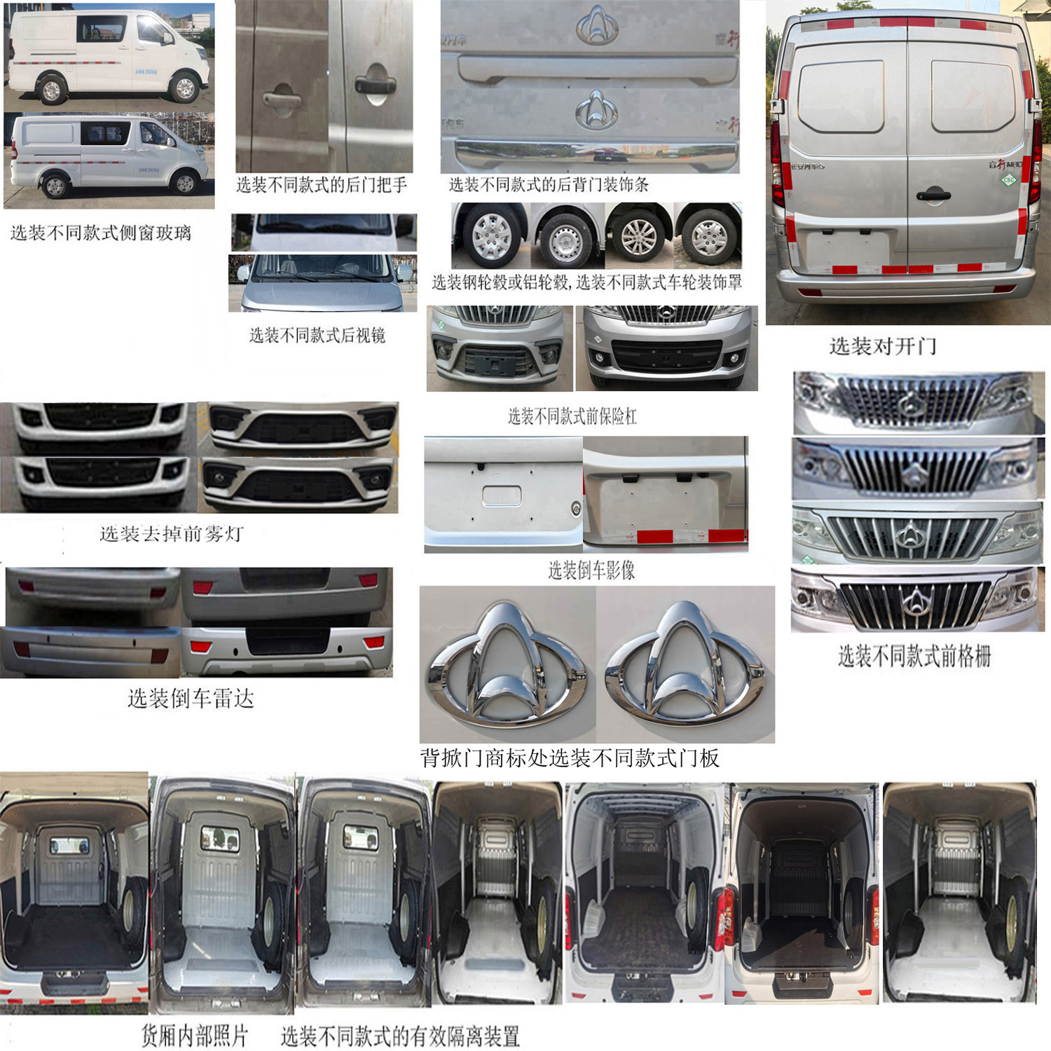 長(zhǎng)安牌SC5021XXYAAD6NG廂式運(yùn)輸車公告圖片