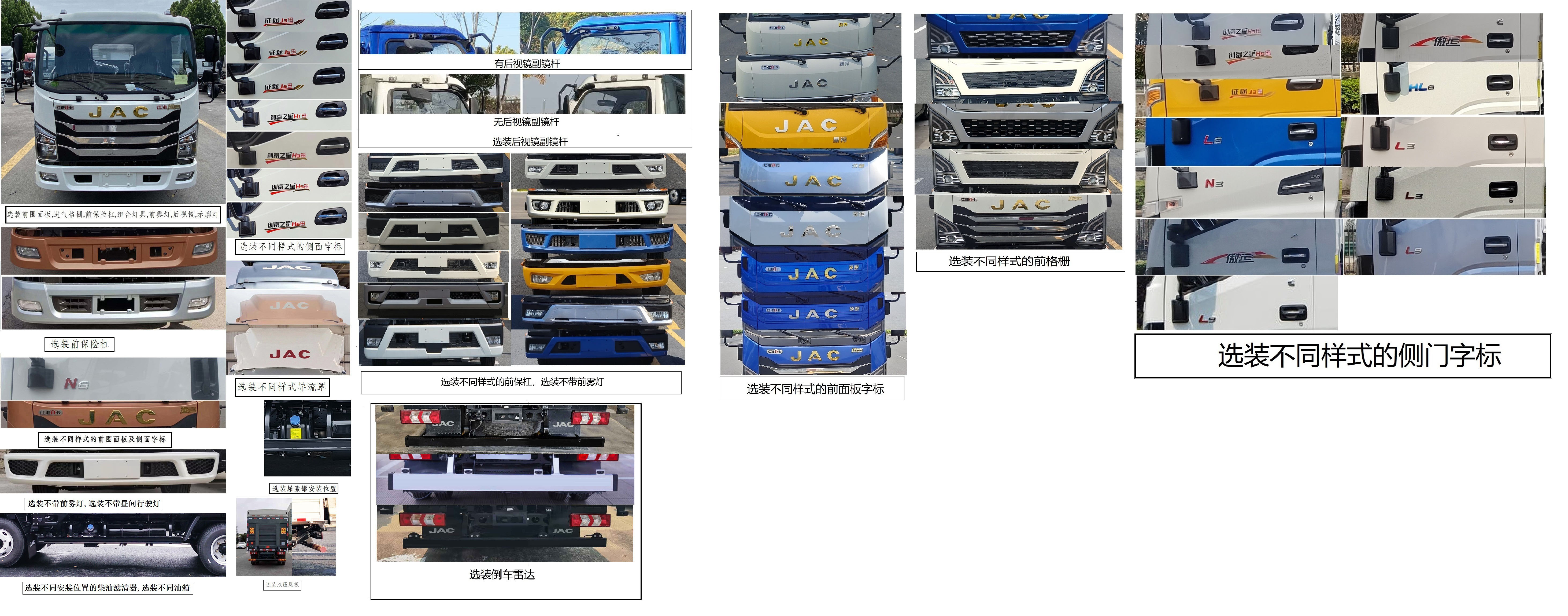 江淮牌HFC5045CCYB22K1C7S-1倉柵式運(yùn)輸車公告圖片