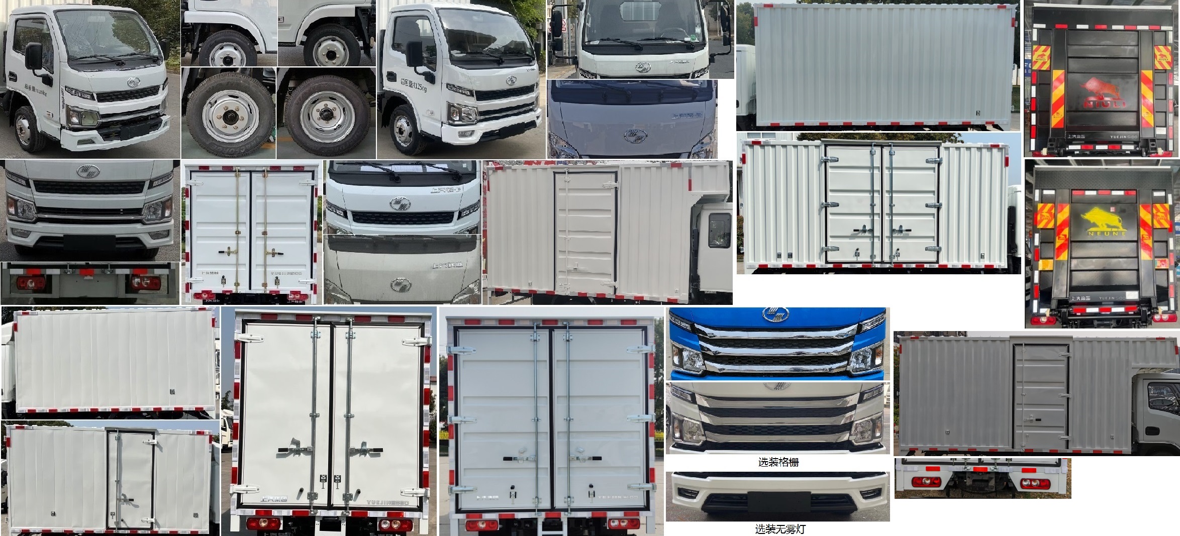 躍進(jìn)牌SH5043XXYPEDBNZ廂式運(yùn)輸車公告圖片