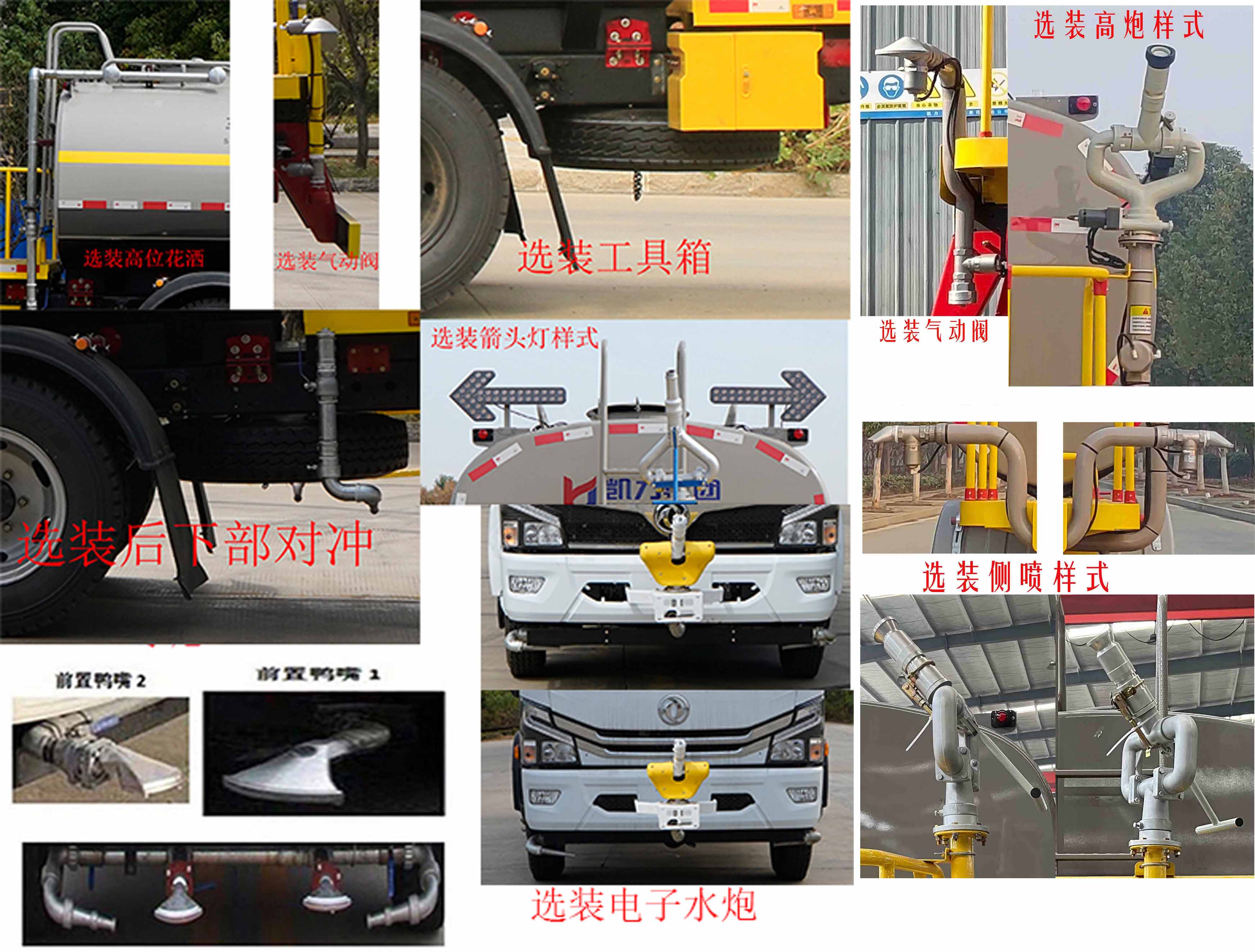 凱力風(fēng)牌KLF5120GSSD6灑水車公告圖片