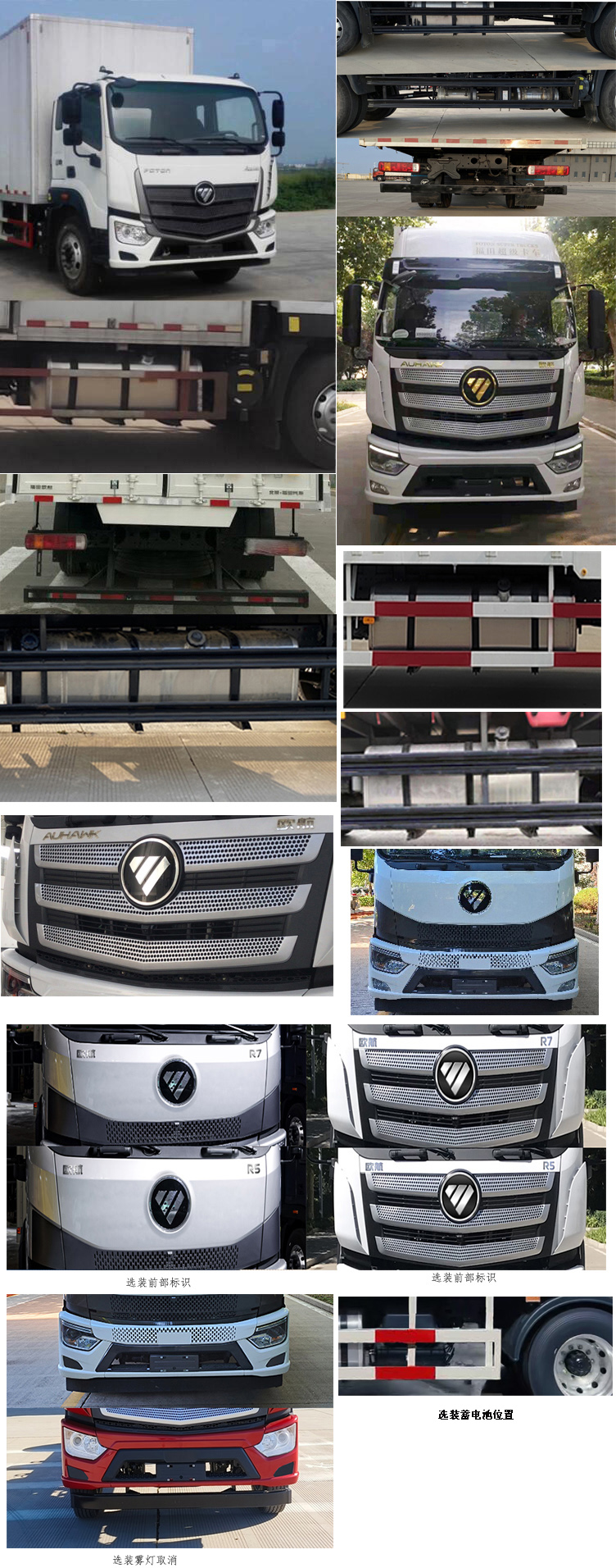 福田牌BJ5186XXY-DM1廂式運輸車公告圖片