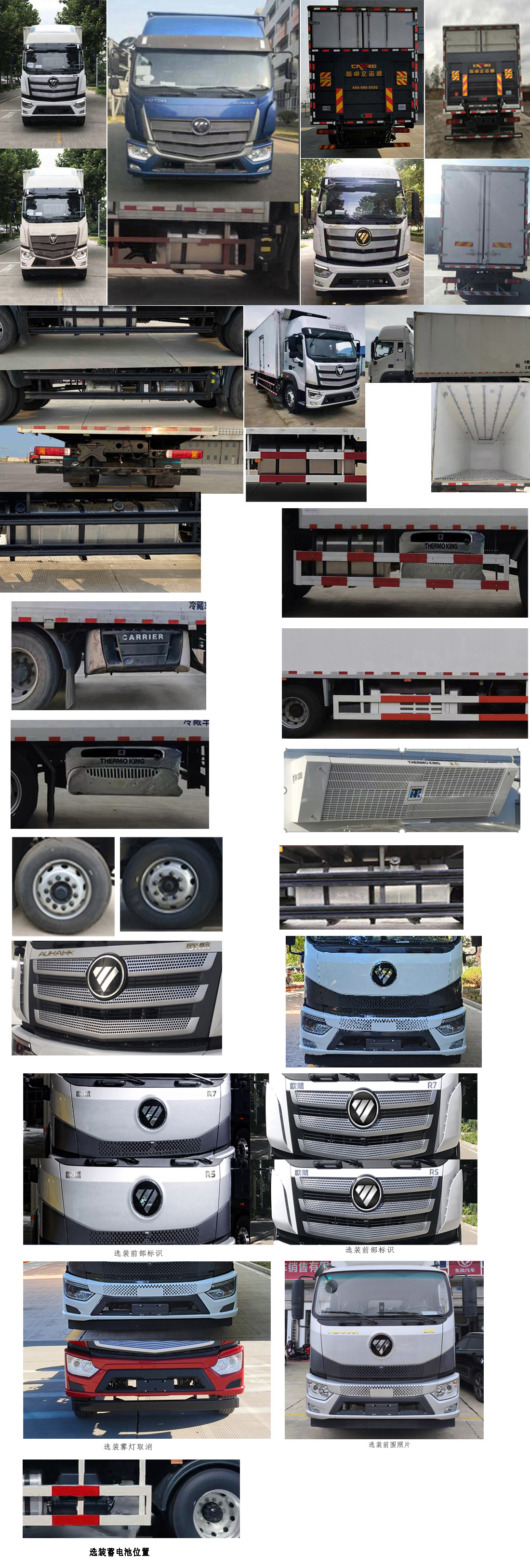 福田牌BJ5186XLC-DM1冷藏車公告圖片