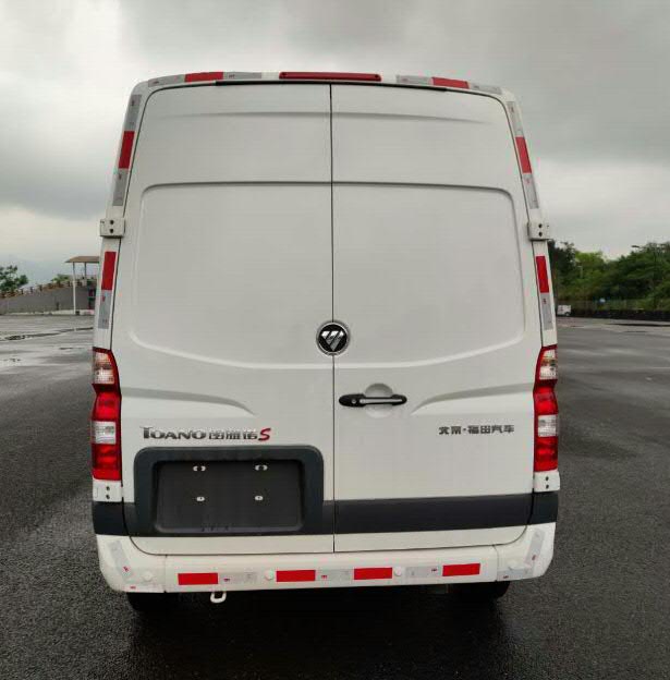 福田牌BJ5048XXY-L7廂式運(yùn)輸車(chē)公告圖片