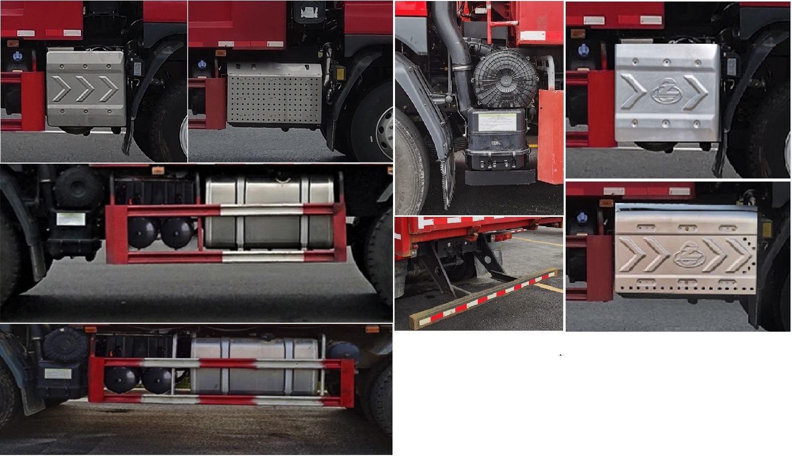 乘龍牌LZ5251ZLJH7DC1自卸式垃圾車公告圖片