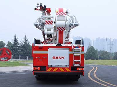三一牌SYM5411JXFJP48舉高噴射消防車公告圖片