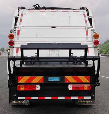 山花牌JHA5184ZYSBJA6壓縮式垃圾車公告圖片