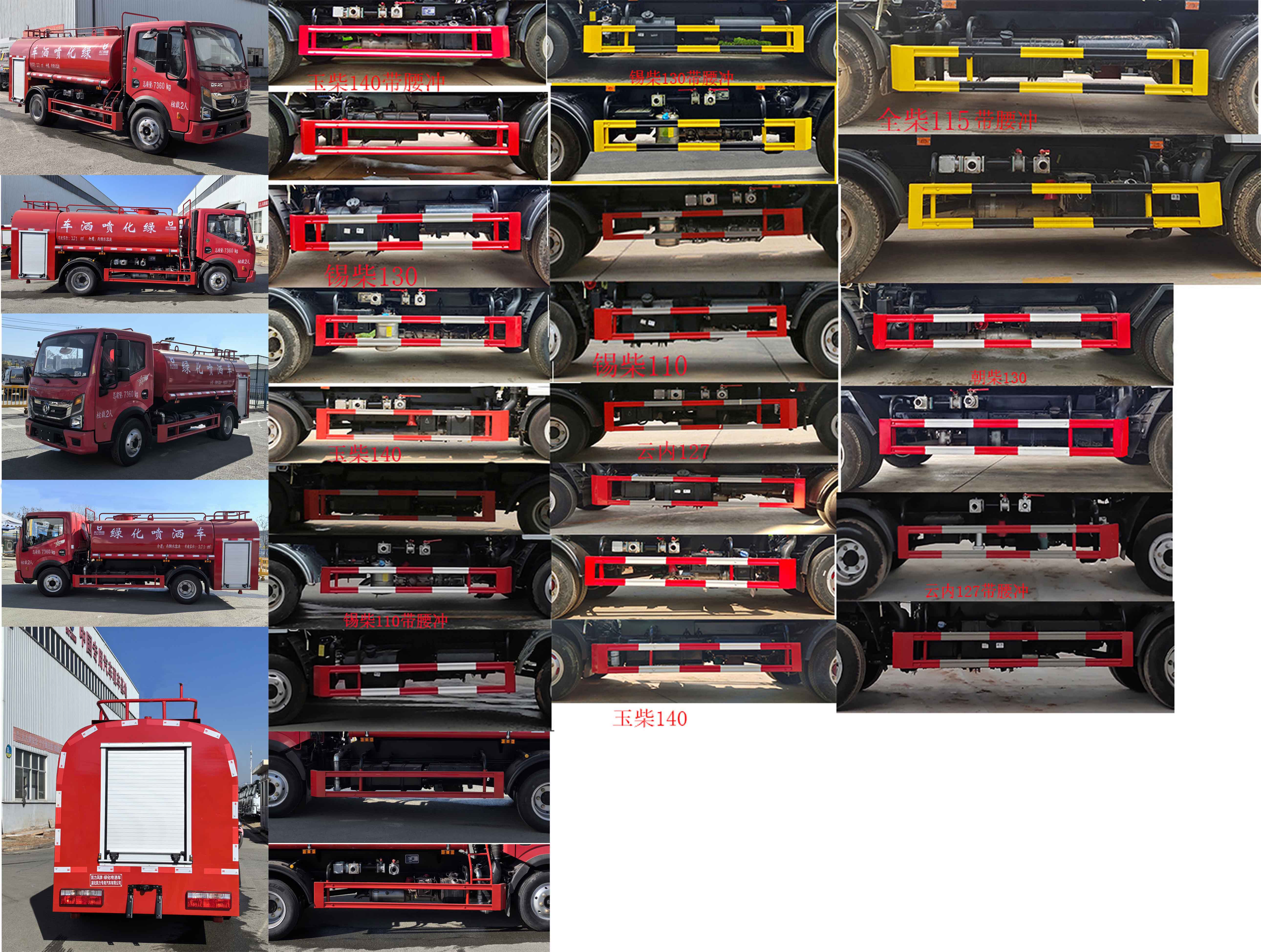 凱力風(fēng)牌KLF5071GPSE6綠化噴灑車公告圖片