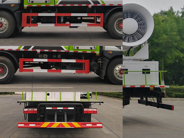 凱力風(fēng)牌KLF5180TDYE6多功能抑塵車(chē)公告圖片