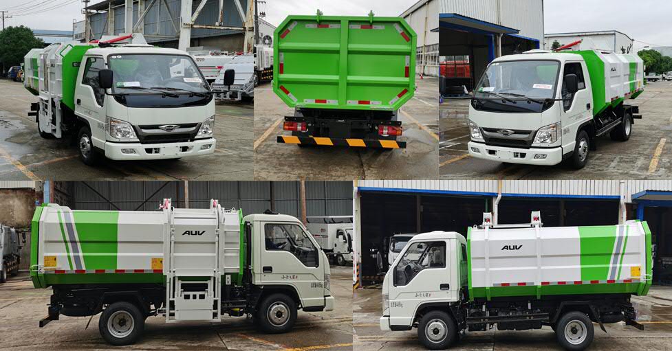 普羅科牌BJ5043ZZZE6-P1自裝卸式垃圾車公告圖片