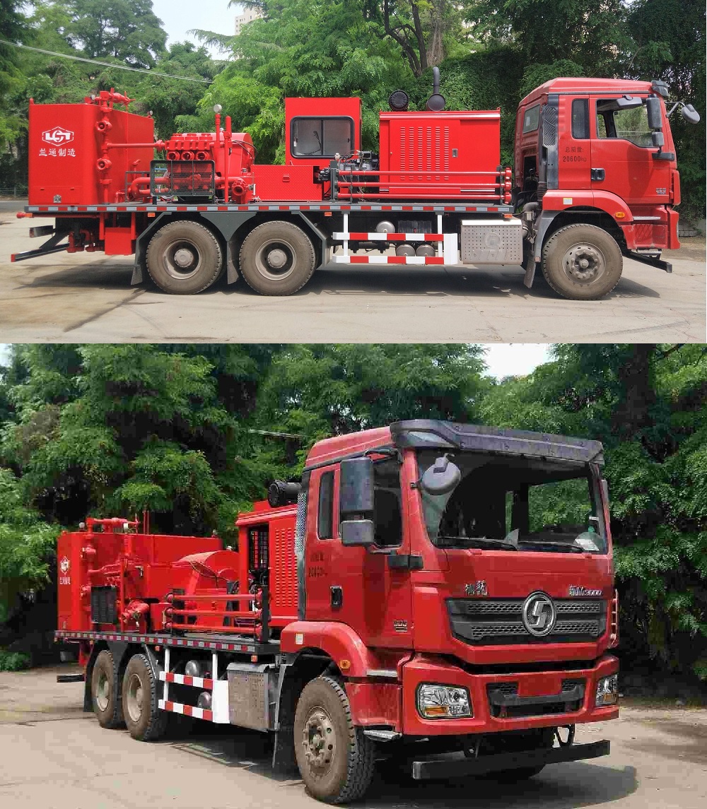 蘭通牌LTJ5213TYL40壓裂車公告圖片