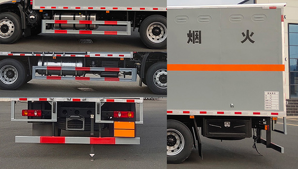 專致牌YZZ5180XRQDF6易燃?xì)怏w廂式運(yùn)輸車公告圖片