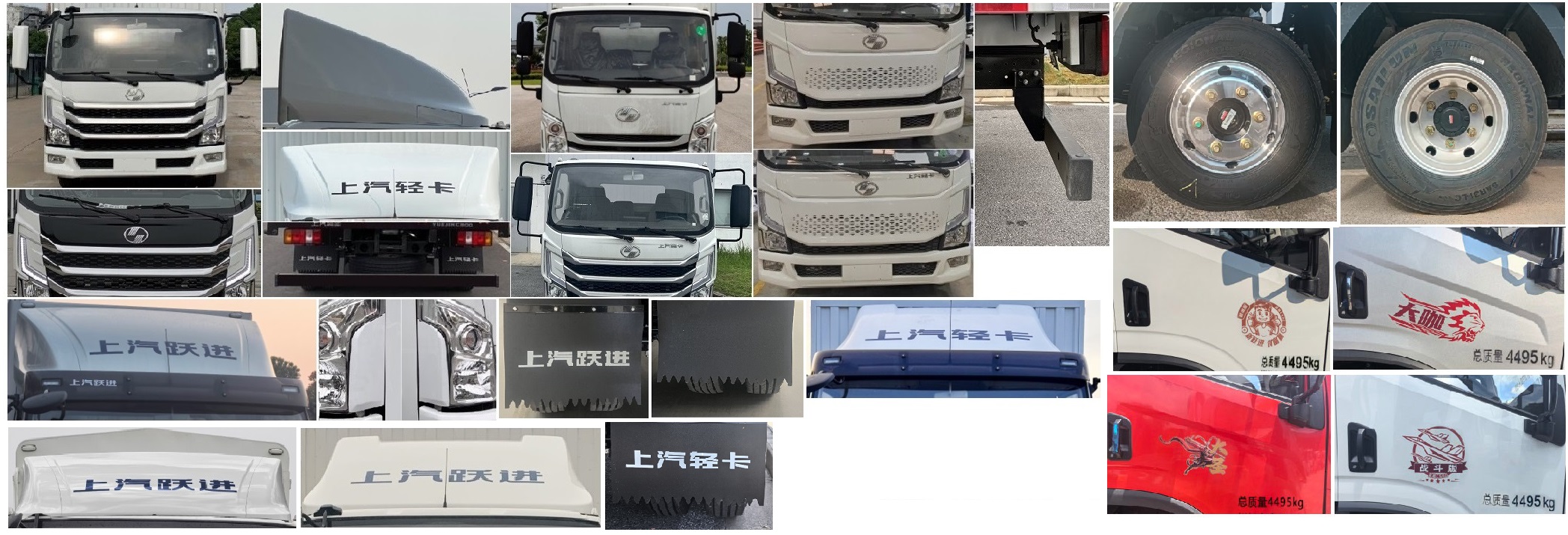 躍進(jìn)牌SH5043CCQZFDDWZ畜禽運(yùn)輸車公告圖片