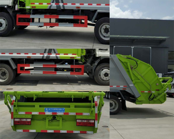 程力牌CL5121ZYS6HQ壓縮式垃圾車公告圖片