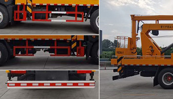 程力威牌CLW5110JGK6HX高空作業(yè)車公告圖片