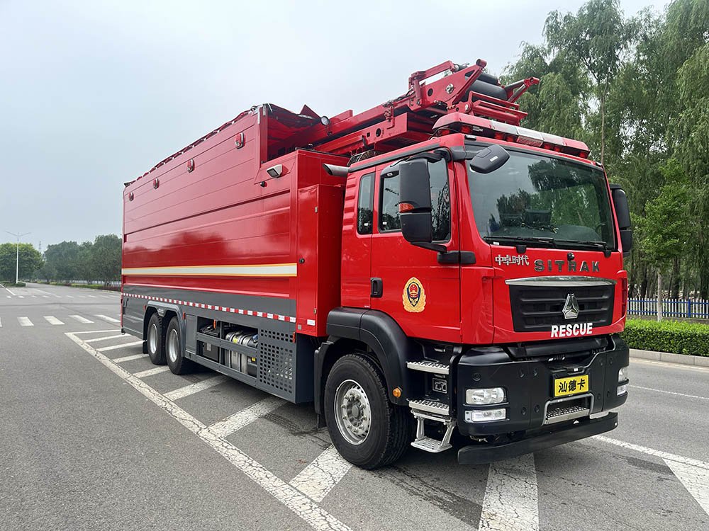 中卓時(shí)代牌ZXF5300TXFDF20/ST6水帶敷設(shè)消防車公告圖片