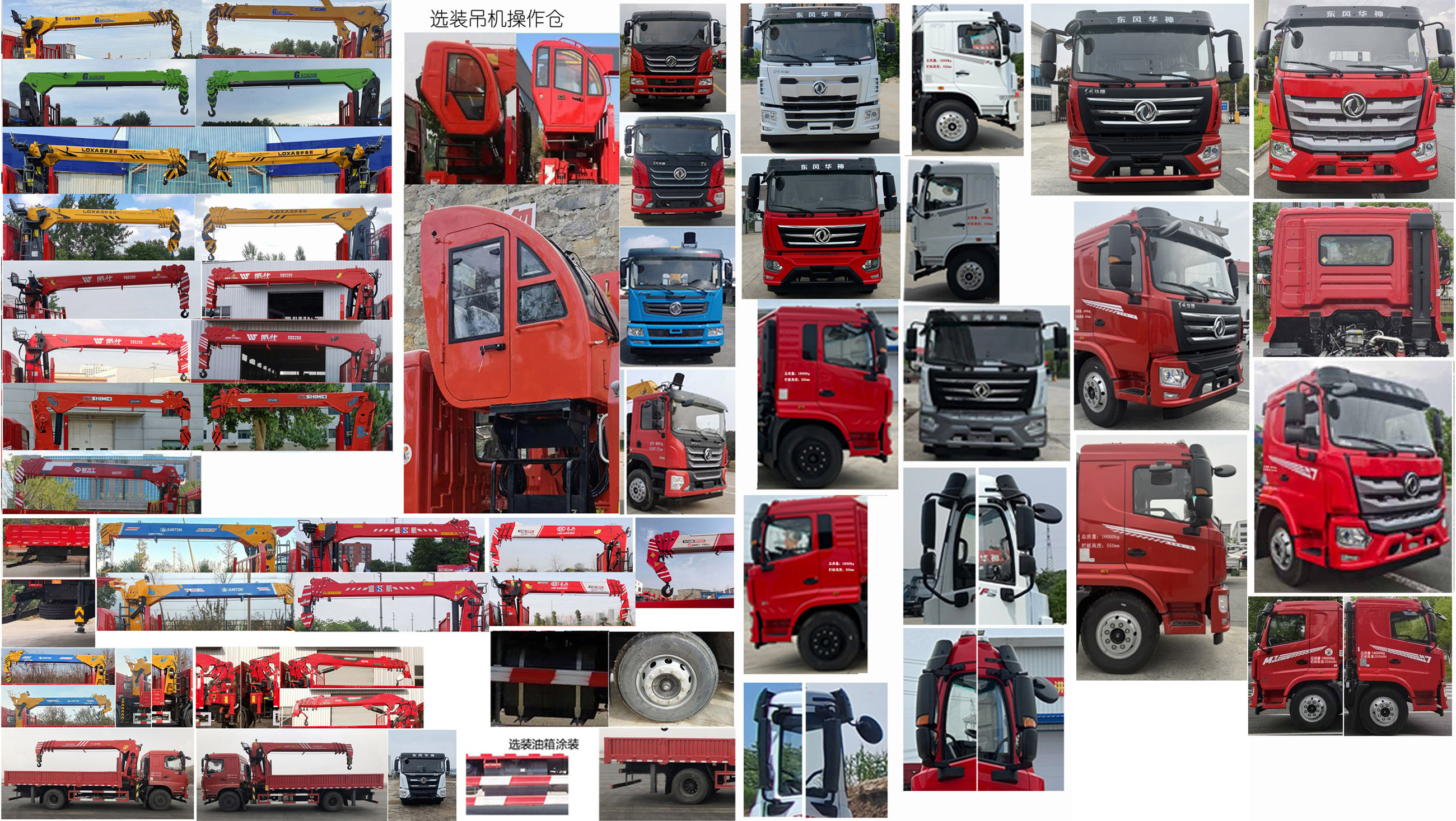 東風(fēng)牌EQ5189JSQL6D隨車起重運輸車公告圖片