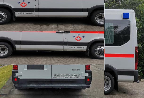 北地牌ND5040XJH-EV6救護(hù)車公告圖片
