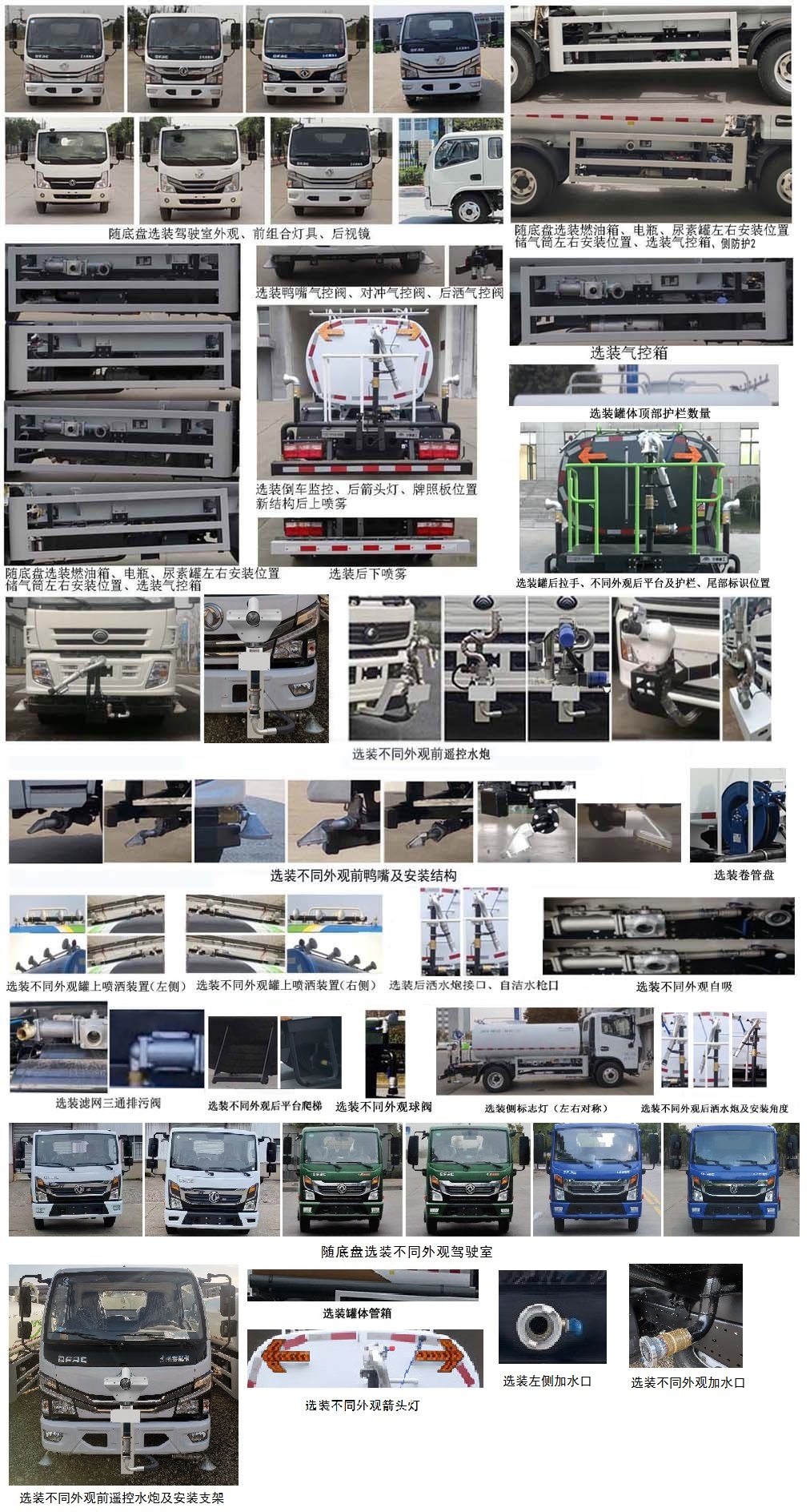 宇通牌YTZ5071GPS20D6綠化噴灑車(chē)公告圖片