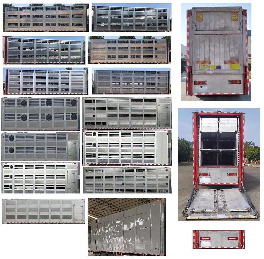 乘龍牌LZ5321CCQH7FC2畜禽運(yùn)輸車公告圖片