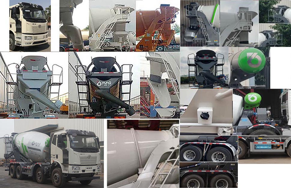 運力牌LG5310GJBJ6混凝土攪拌運輸車公告圖片