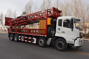 盼科牌AXH5310TZJ6DF钻机车
