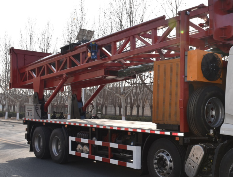 盼科牌AXH5310TZJ6DF鉆機(jī)車公告圖片