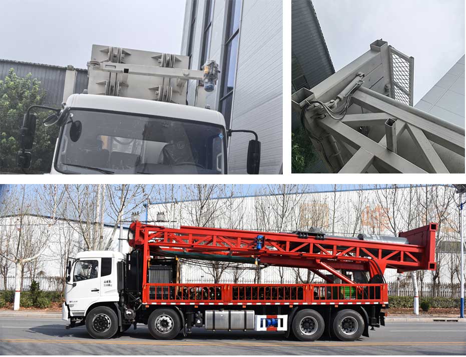 盼科牌AXH5310TZJ6DF鉆機(jī)車公告圖片