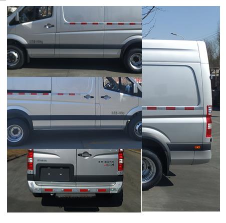 福田牌BJ5048XXY-C8廂式運(yùn)輸車公告圖片