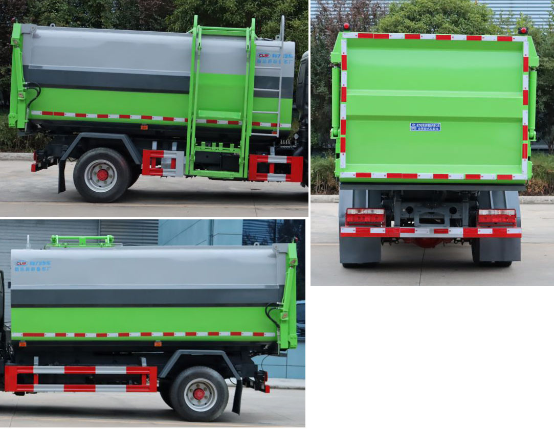 程力威牌CLW5073ZZZ6自裝卸式垃圾車公告圖片