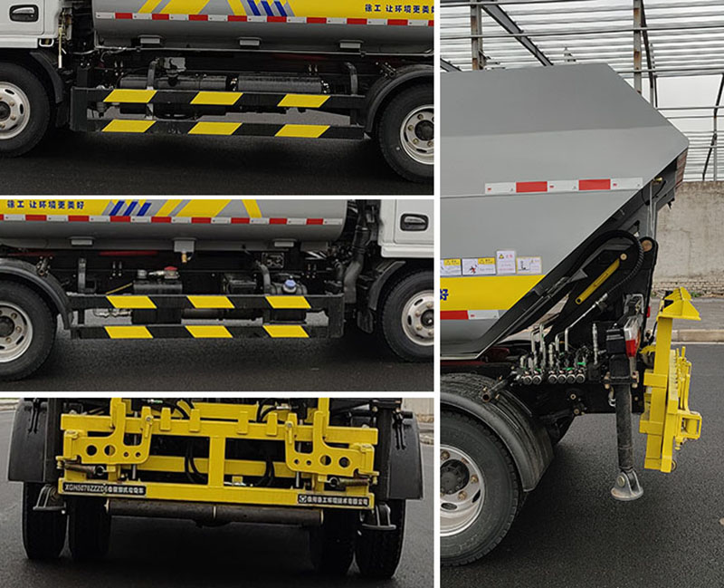 徐工牌XGH5070ZZZD6自裝卸式垃圾車公告圖片