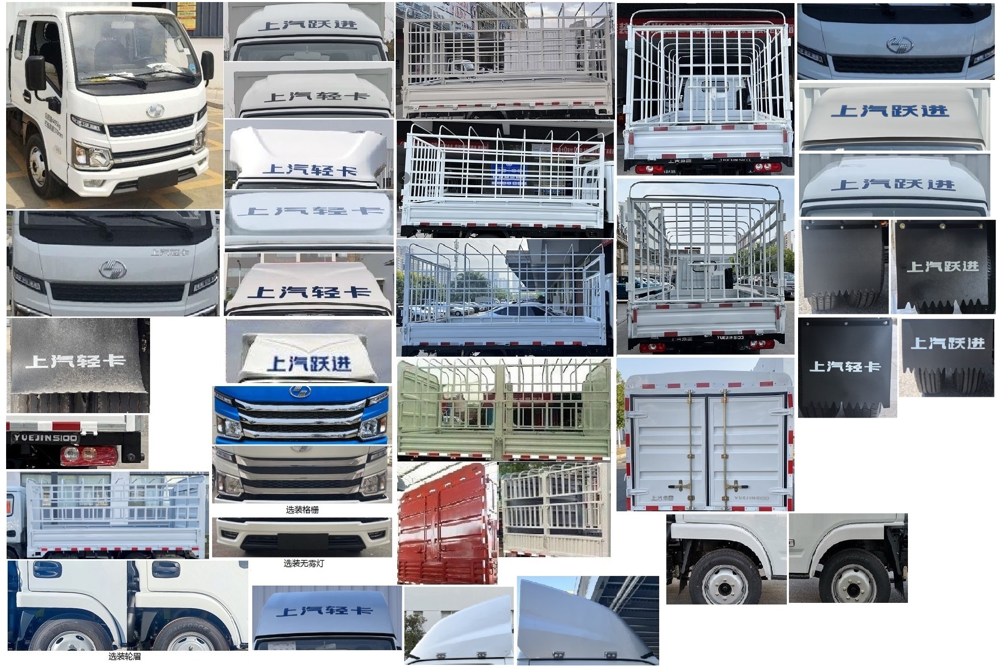 躍進牌SH5033CCYPFGCNZ1倉柵式運輸車公告圖片