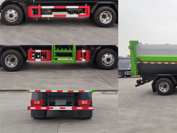 程力威牌CLW5040ZZZBDP自裝卸式垃圾車公告圖片