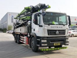 农建机械牌XNJ5320THB混凝土泵车