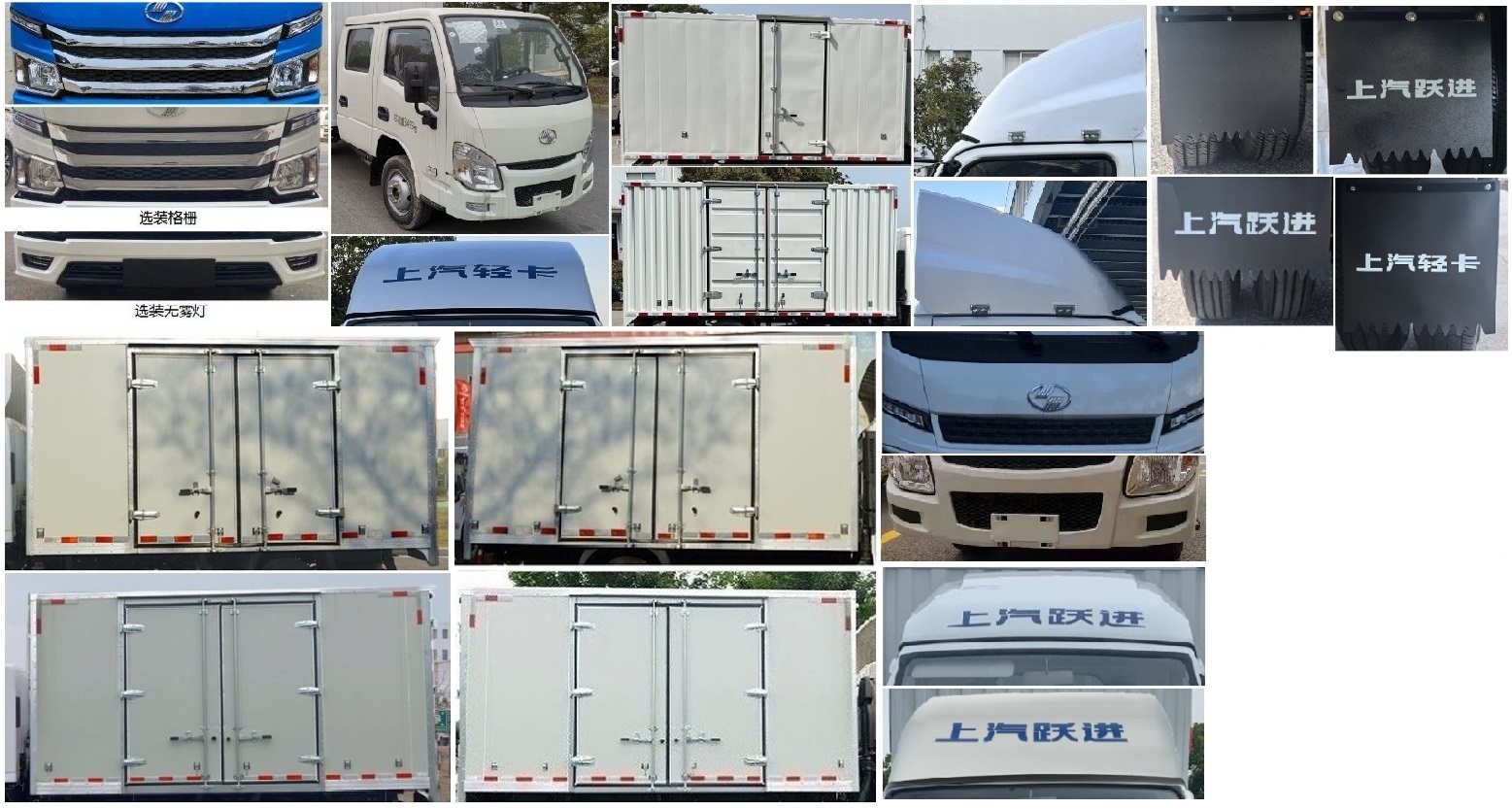 躍進(jìn)牌SH5033XXYPFGCNS1廂式運(yùn)輸車公告圖片