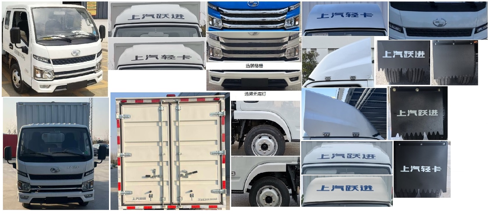 躍進牌SH5033XXYPFGCNZ2廂式運輸車公告圖片