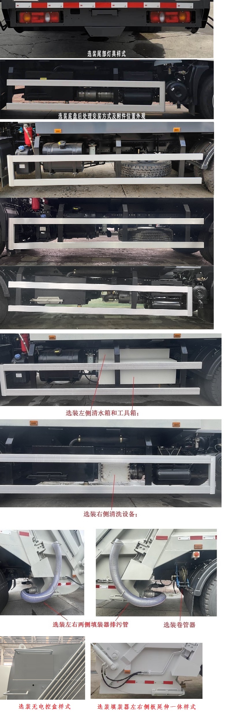 東風(fēng)牌EQ5185ZYSS6壓縮式垃圾車(chē)公告圖片