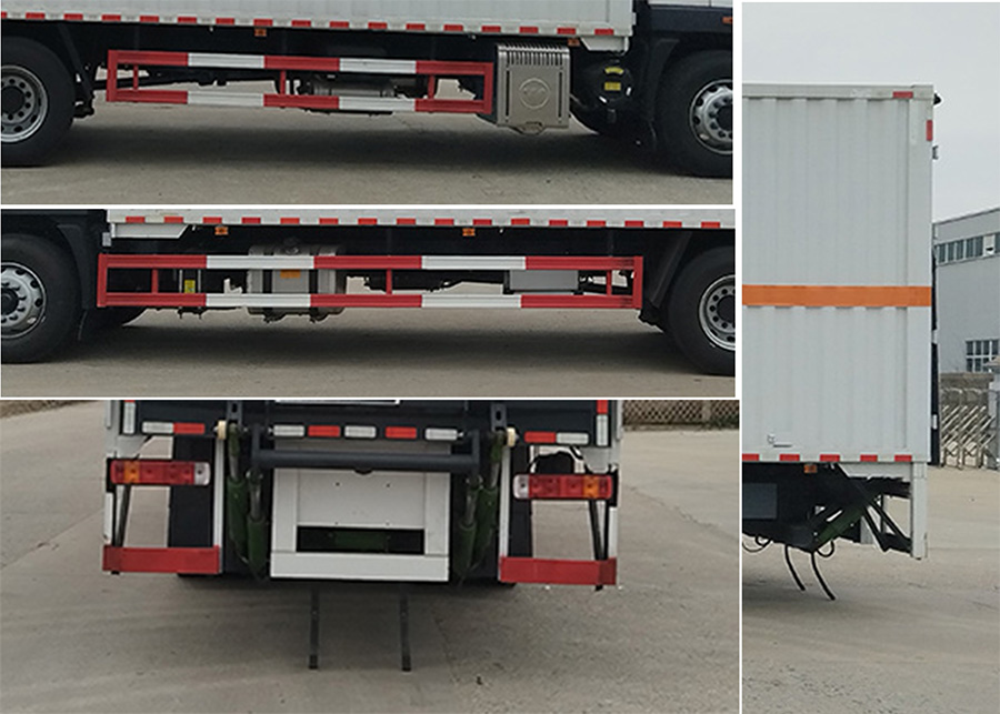 大力牌DLQ5182XRQBJ6易燃?xì)怏w廂式運(yùn)輸車(chē)公告圖片