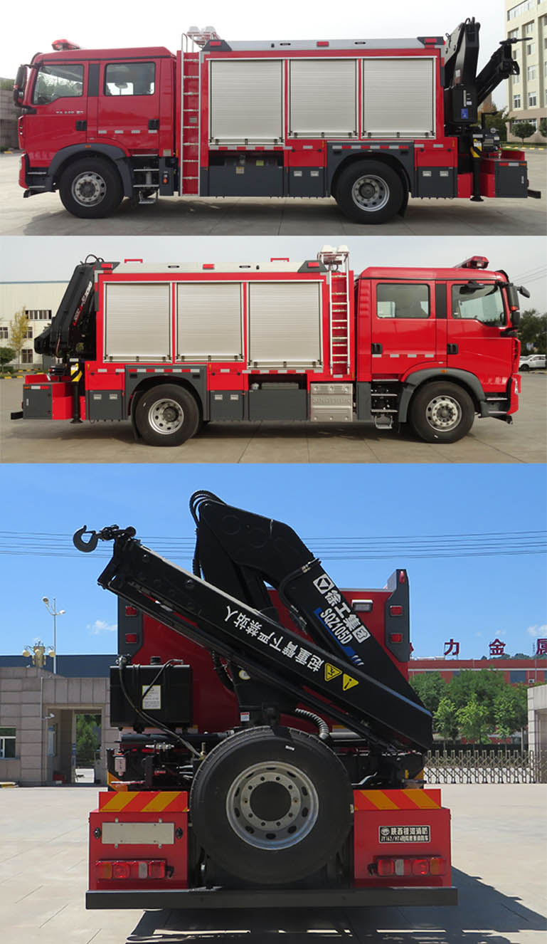 銀河牌BX5140TXFJY162/HT6搶險(xiǎn)救援消防車公告圖片