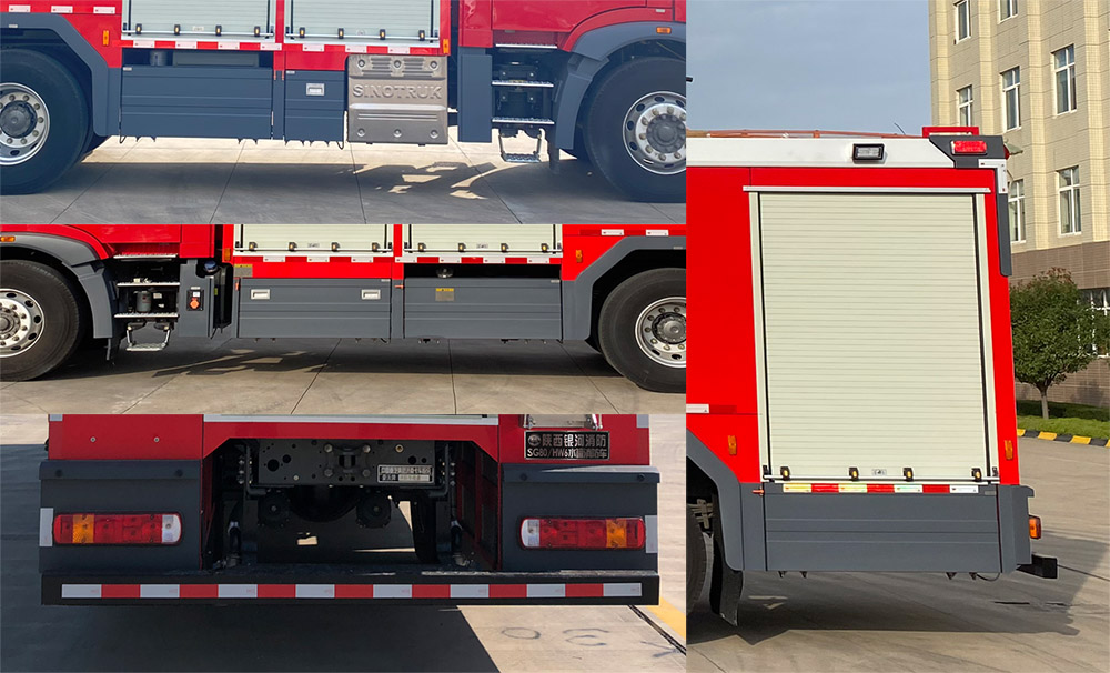 銀河牌BX5190GXFSG80/HW6水罐消防車公告圖片