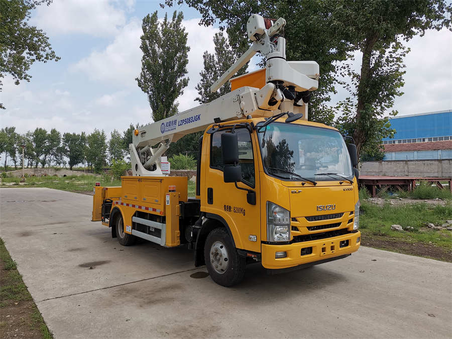 和隆兆帕牌LZP5083JGK高空作業(yè)車