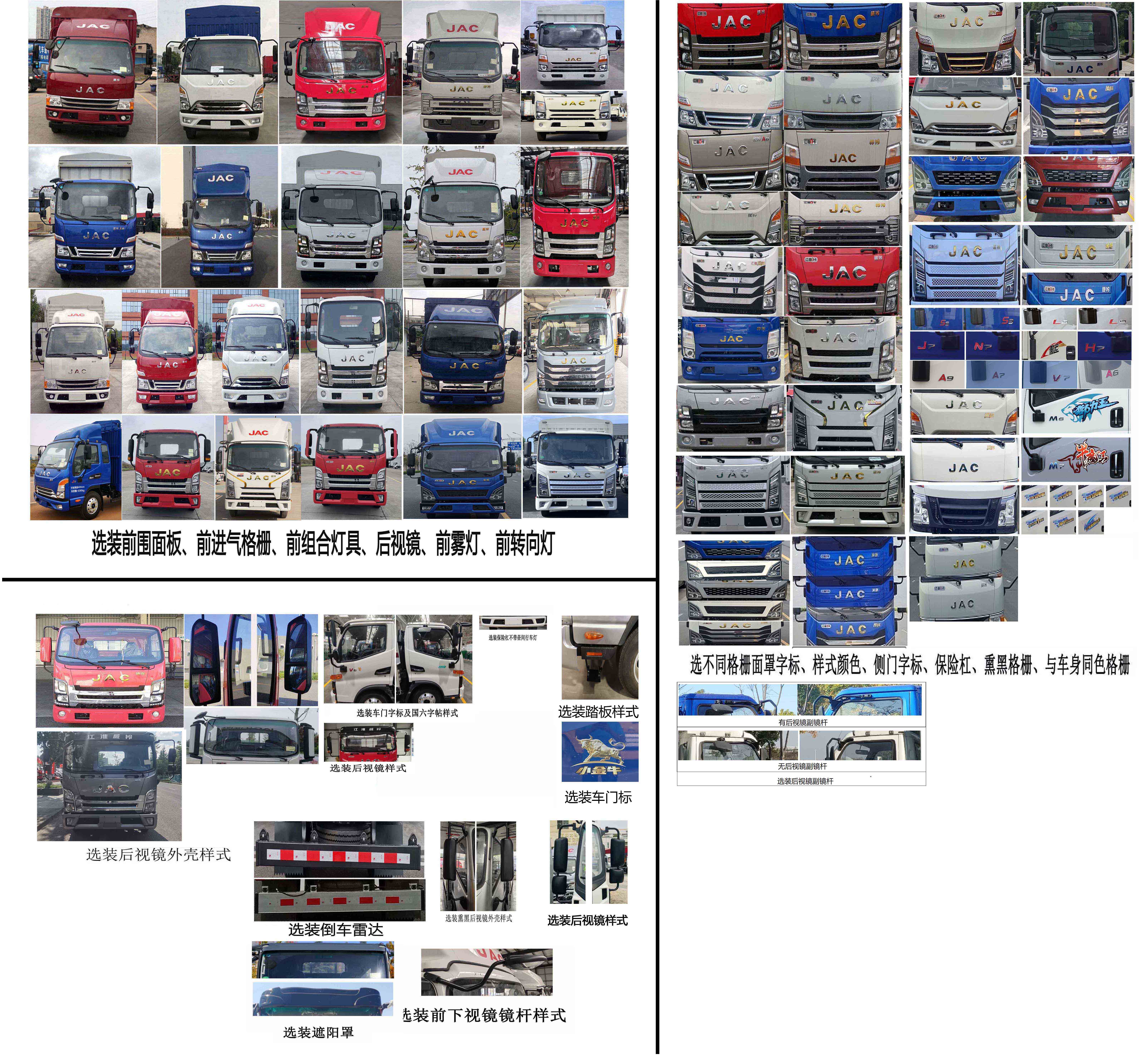 江淮牌HFC5043CCYP31K1C4NS-1倉柵式運輸車公告圖片