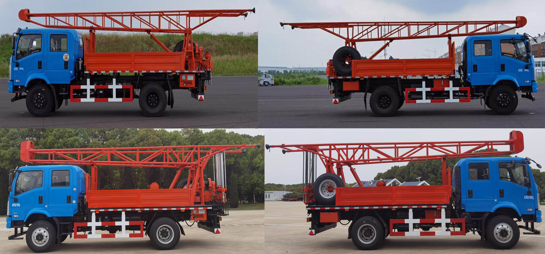 神鷹牌YG5092TZJDPP100-3G鉆機(jī)車公告圖片