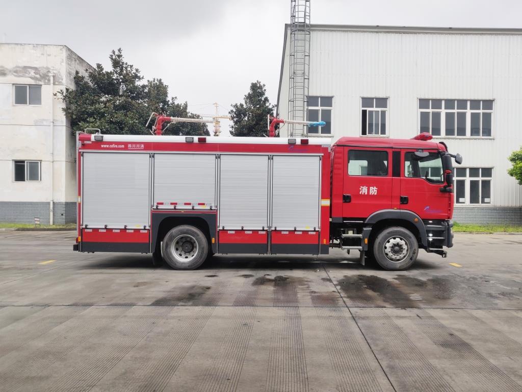 川消牌SXF5172GXFGF40干粉消防車公告圖片