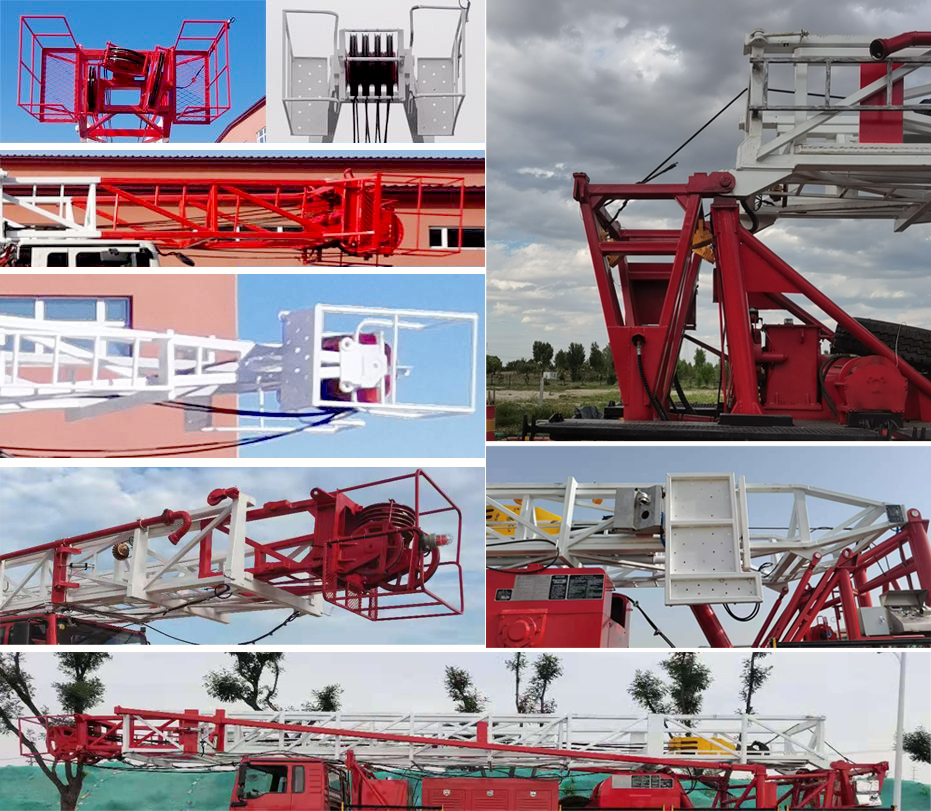 西石牌XSJ5380TXJ6修井機公告圖片