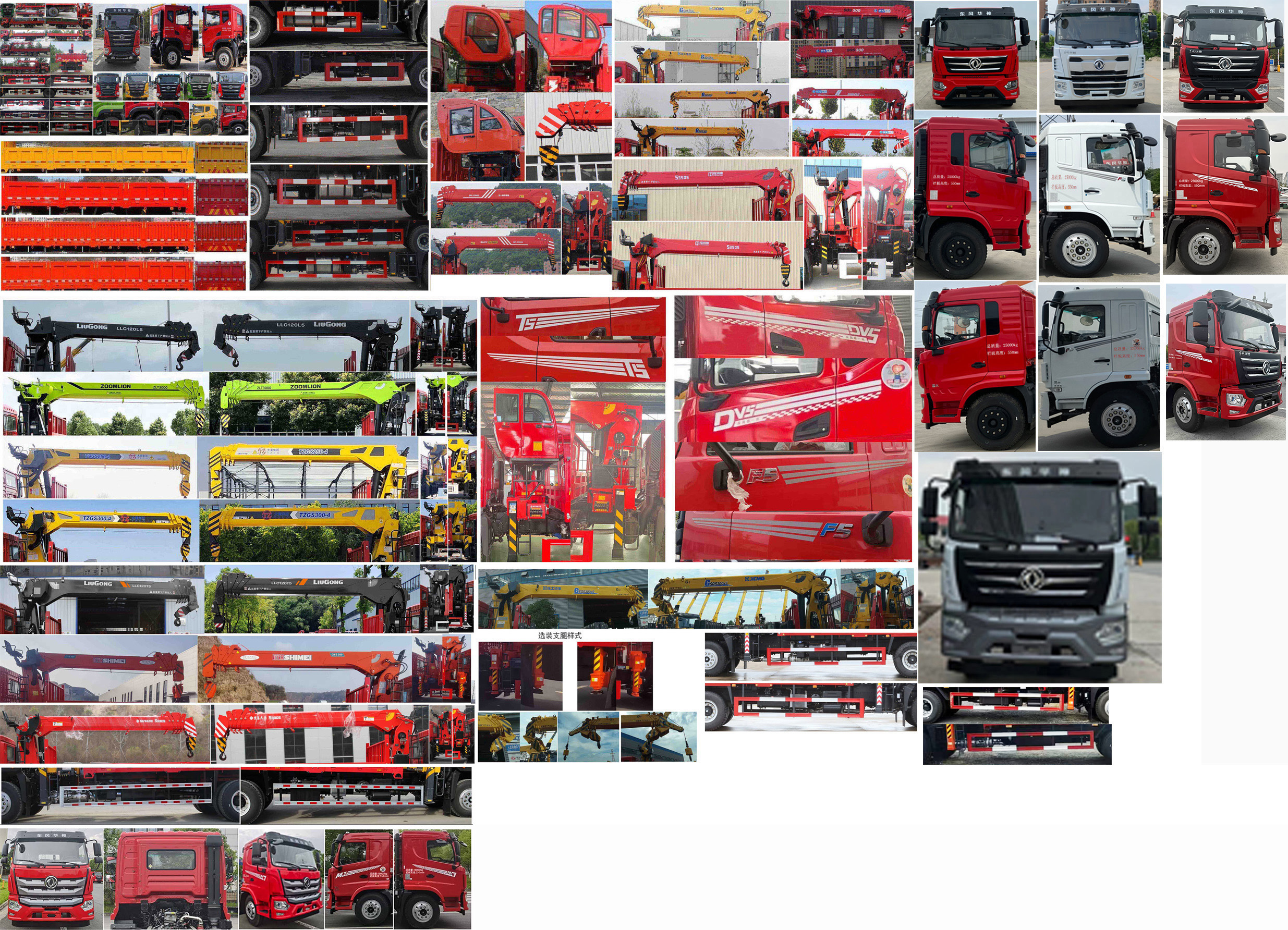 東風(fēng)牌EQ5256JSQL6D32隨車起重運輸車公告圖片